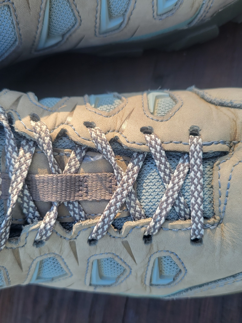 Oboz Light Blue Hiking Shoes - Picture 5 of 8